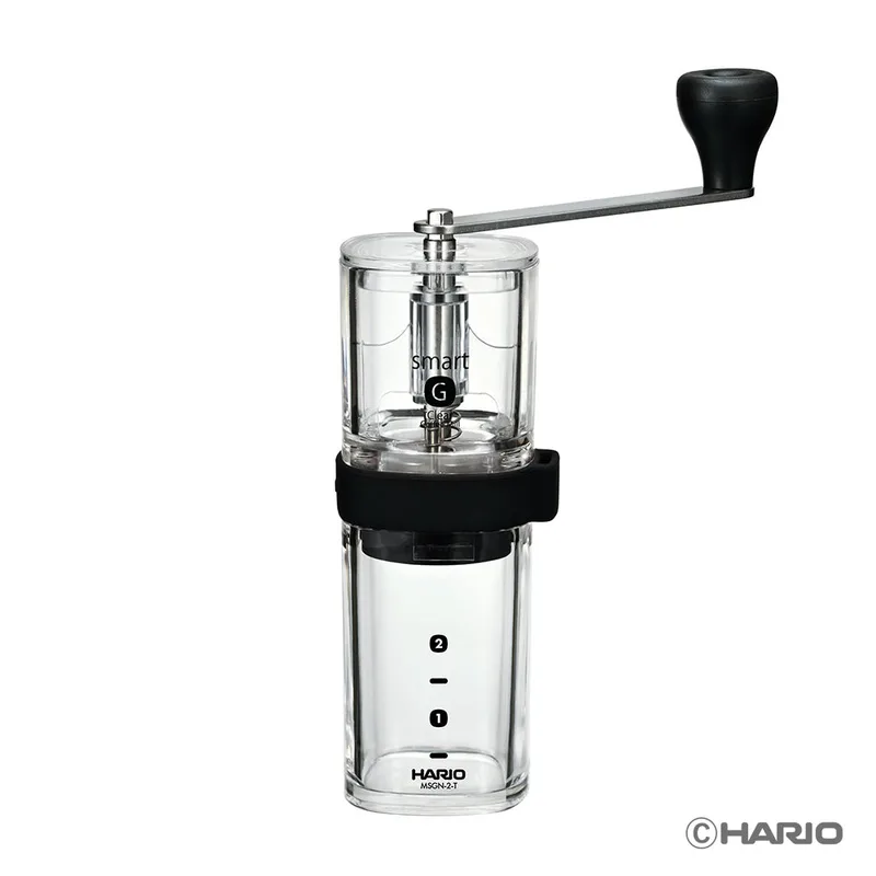 HARIO Coffee Mill smart G (MSGN-2-T), front view